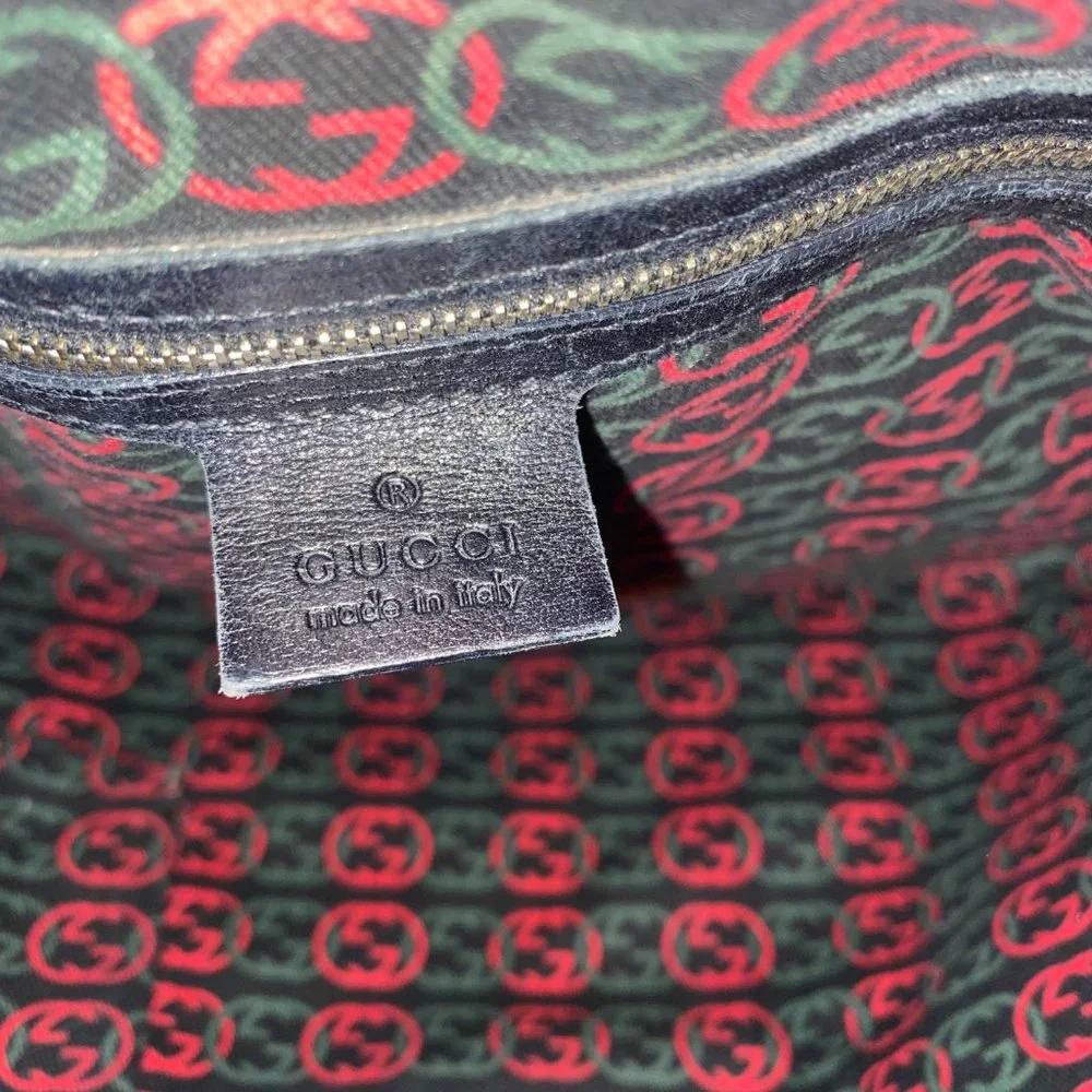 Gucci Black Leather Britt Hobo - Picture 8 of 9